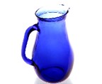 Blue-glassware