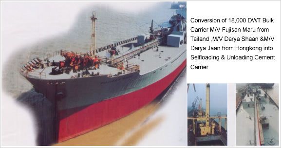 Self-unloader-Cement-Carrier-Conversion